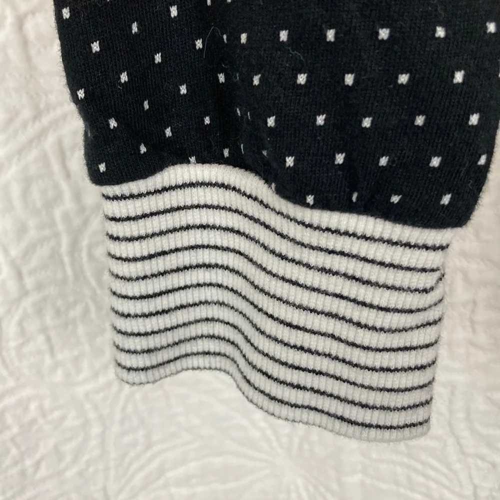 Lascana Women’s Black & White Polka Dot Lounge Set sz 12/14